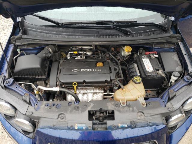 1G1JA6SH8D4116870 - 2013 CHEVROLET SONIC LS 蓝色 照片 12