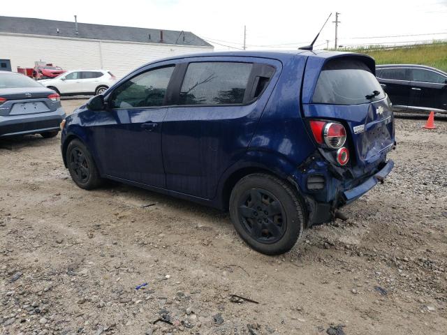1G1JA6SH8D4116870 - 2013 CHEVROLET SONIC LS 蓝色 照片 2