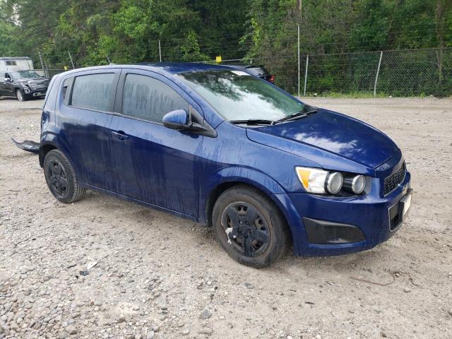 1G1JA6SH8D4116870 - 2013 CHEVROLET SONIC LS 蓝色 照片 4