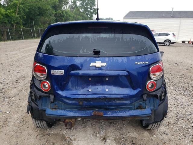 1G1JA6SH8D4116870 - 2013 CHEVROLET SONIC LS 蓝色 照片 6