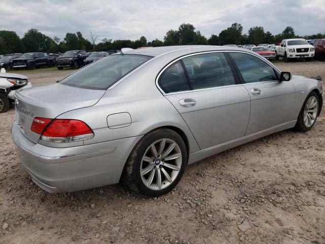 WBAHN83508DT85751 - 2008 BMW 750 LI SILVER photo 3