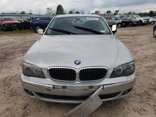 WBAHN83508DT85751 - 2008 BMW 750 LI SILVER photo 5