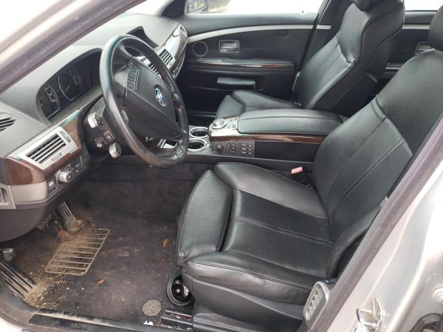 WBAHN83508DT85751 - 2008 BMW 750 LI SILVER photo 7