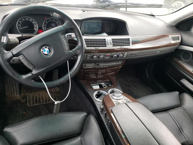 WBAHN83508DT85751 - 2008 BMW 750 LI SILVER photo 8