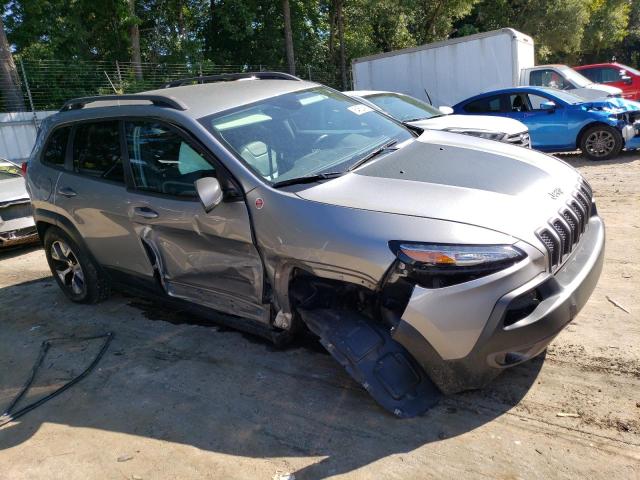 1C4PJMBS1GW360838 - 2016 JEEP CHEROKEE TRAILHAWK GRAY photo 4