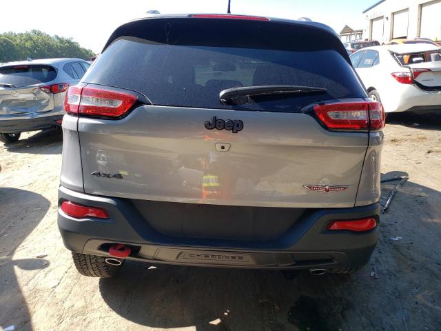 1C4PJMBS1GW360838 - 2016 JEEP CHEROKEE TRAILHAWK GRAY photo 6
