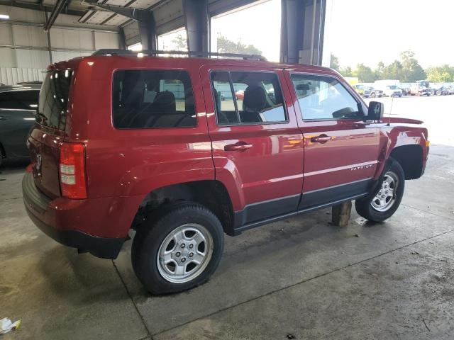 1C4NJRBB5ED886032 - 2014 JEEP PATRIOT SPORT RED photo 3