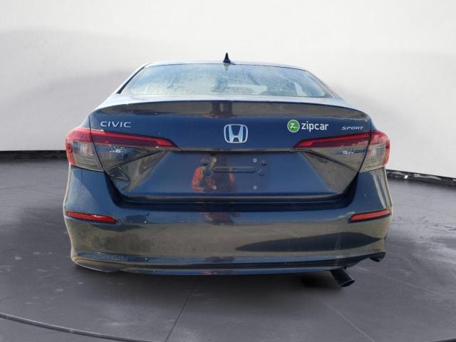 2HGFE2F57NH596349 - 2022 HONDA CIVIC SPORT 灰色 照片 6