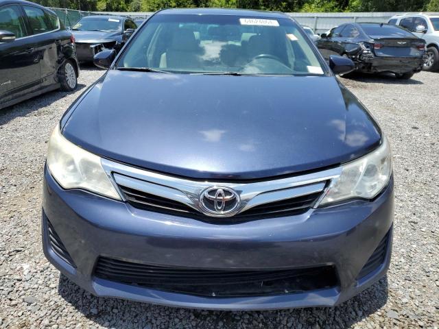 4T4BF1FKXER400803 - 2014 TOYOTA CAMRY L BLUE photo 5