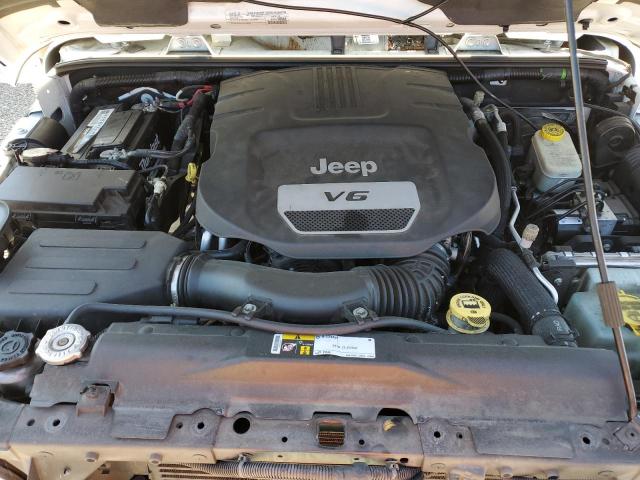 1C4BJWEG5GL122375 - 2016 JEEP WRANGLER U SAHARA WHITE photo 11