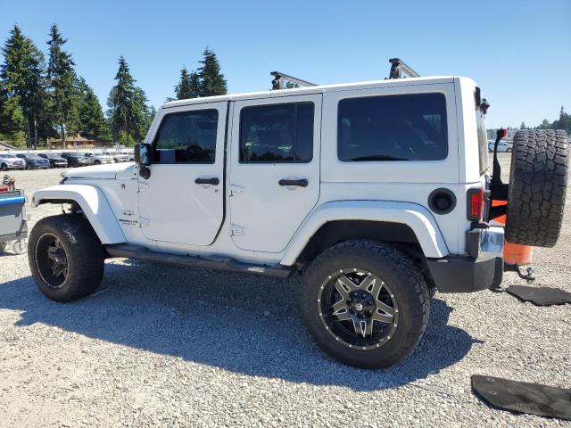 1C4BJWEG5GL122375 - 2016 JEEP WRANGLER U SAHARA WHITE photo 2