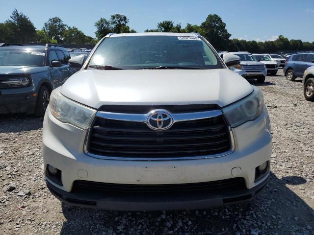5TDJKRFH6GS332970 - 2016 TOYOTA HIGHLANDER XLE WHITE photo 5