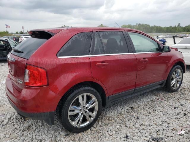 2FMDK3K97DBA43856 - 2013 FORD EDGE LIMITED MAROON photo 3