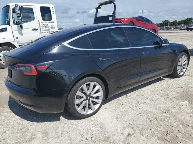 5YJ3E1EA0JF036392 - 2018 TESLA MODEL 3 黑色 照片 3