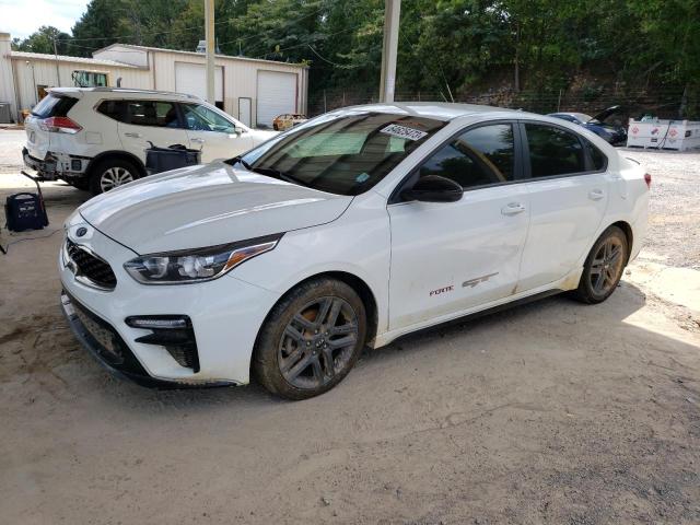 3KPF34AD6LE176511 - 2020 KIA FORTE GT LINE WHITE photo 1