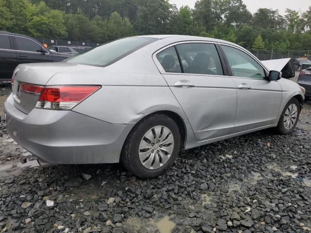 1HGCP2F34CA193906 - 2012 HONDA ACCORD LX SILVER photo 3