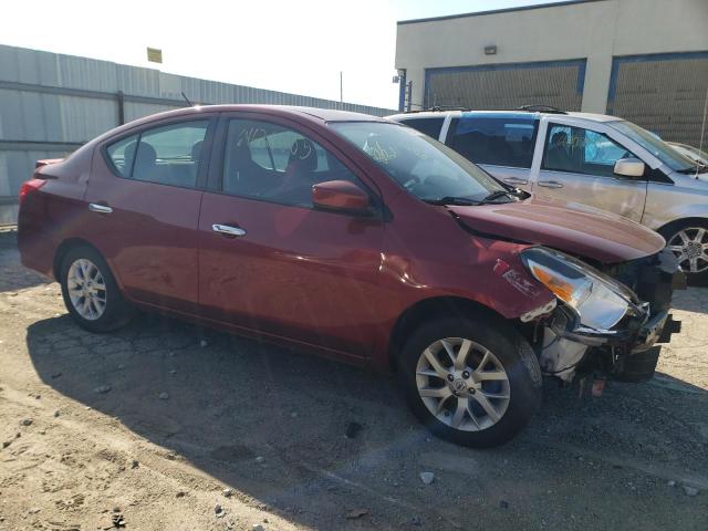 3N1CN7AP3JL875082 - 2018 NISSAN VERSA S RED photo 4