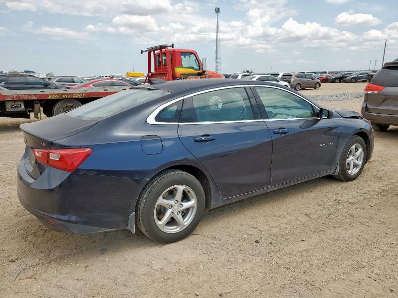 1G1ZB5ST1GF341199 - 2016 CHEVROLET MALIBU LS BLUE photo 3