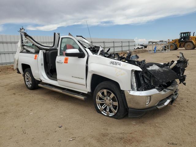 3GCPCSEC5JG282332 - 2018 CHEVROLET SILVERADO C1500 LTZ WHITE photo 4