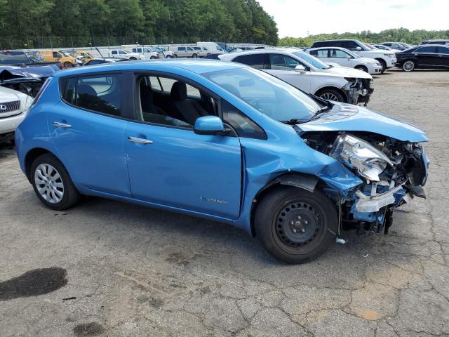 1N4AZ0CP8DC421929 - 2013 NISSAN LEAF S BLUE photo 4