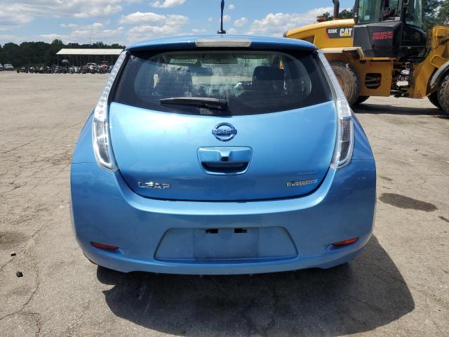 1N4AZ0CP8DC421929 - 2013 NISSAN LEAF S BLUE photo 6