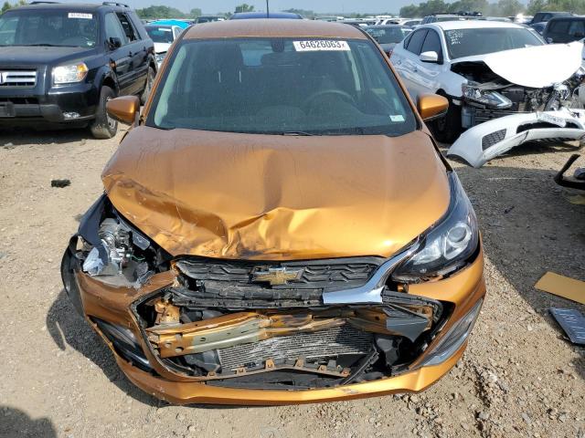 KL8CD6SA4KC705372 - 2019 CHEVROLET SPARK 1LT ORANGE photo 5