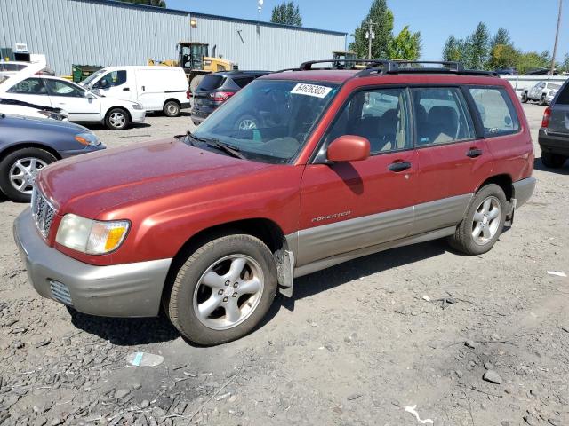 JF1SF65571H706647 - 2001 SUBARU FORESTER S RED photo 1