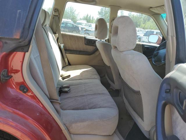 JF1SF65571H706647 - 2001 SUBARU FORESTER S RED photo 10
