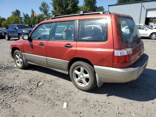 JF1SF65571H706647 - 2001 SUBARU FORESTER S RED photo 2