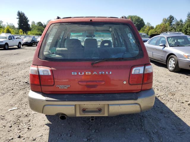 JF1SF65571H706647 - 2001 SUBARU FORESTER S RED photo 6
