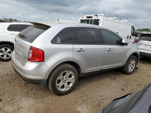 2FMDK4JC2BBA13079 - 2011 FORD EDGE SEL GRAY photo 3