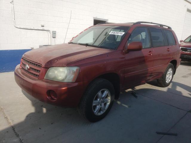 2002 TOYOTA HIGHLANDER LIMITED, 