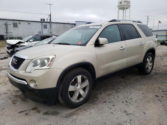 1GKKVSED5CJ112670 - 2012 GMC ACADIA SLT-2 GOLD photo 1