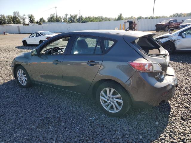 JM1BL1L88C1697889 - 2012 MAZDA 3 I GRAY photo 2