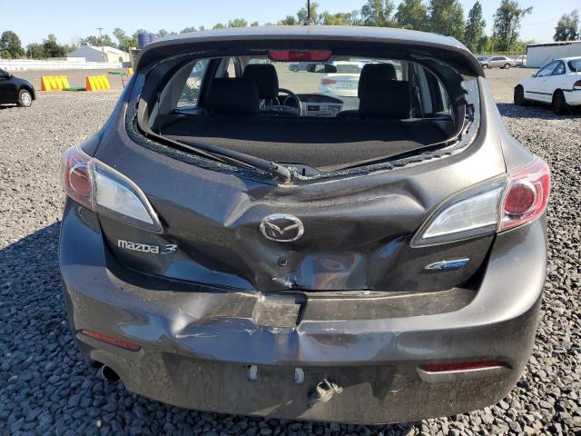 JM1BL1L88C1697889 - 2012 MAZDA 3 I GRAY photo 6
