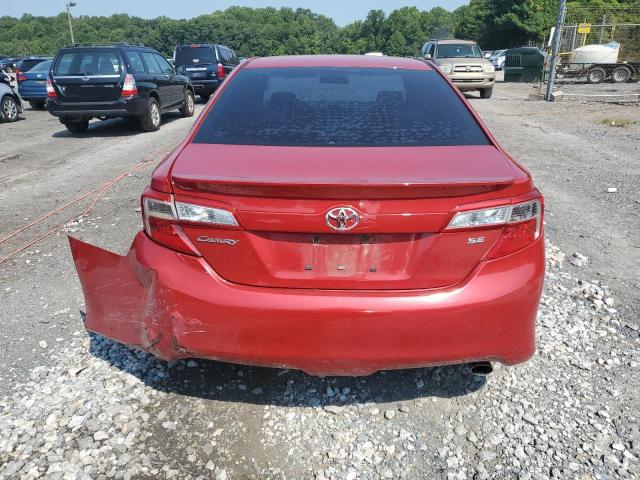 4T1BF1FK4EU752740 - 2014 TOYOTA CAMRY L RED photo 6