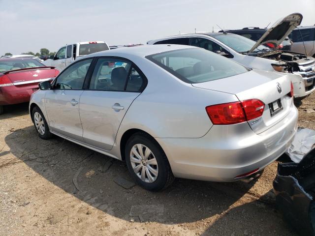 3VW2K7AJ8EM291173 - 2014 VOLKSWAGEN JETTA BASE 银色 照片 2