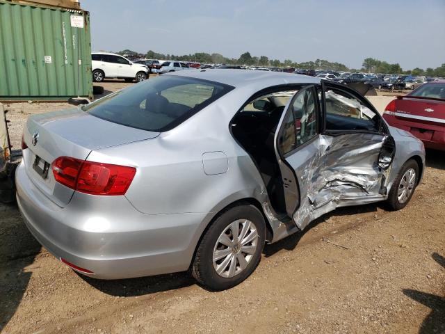 3VW2K7AJ8EM291173 - 2014 VOLKSWAGEN JETTA BASE 银色 照片 3