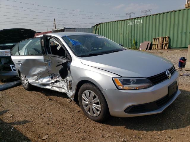 3VW2K7AJ8EM291173 - 2014 VOLKSWAGEN JETTA BASE 银色 照片 4