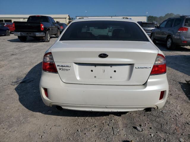 4S3BL626487201648 - 2008 SUBARU LEGACY 2.5I LIMITED WHITE photo 6