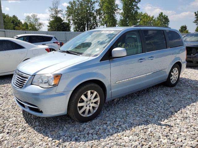 2C4RC1BG9CR401474 - 2012 CHRYSLER TOWN & COU TOURING Mavi foto 1