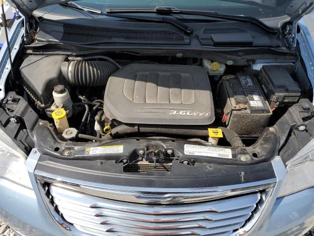 2C4RC1BG9CR401474 - 2012 CHRYSLER TOWN & COU TOURING Mavi foto 12