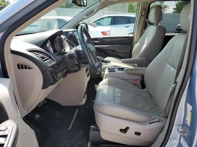 2C4RC1BG9CR401474 - 2012 CHRYSLER TOWN & COU TOURING Mavi foto 7