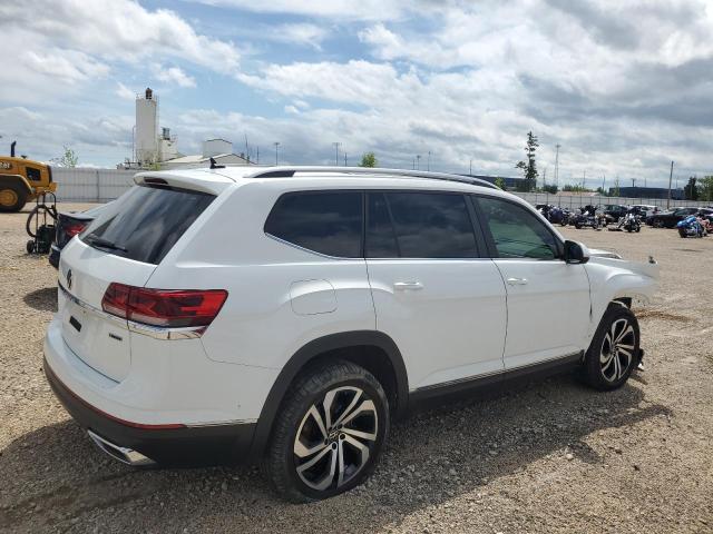 1V2BP2CA2NC503179 - 2022 VOLKSWAGEN ATLAS SEL WHITE photo 3