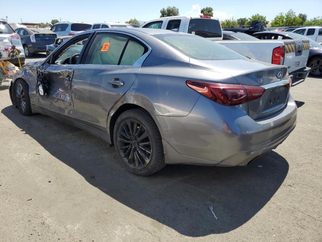 JN1EV7AP7JM365123 - 2018 INFINITI Q50 LUXE GRAY photo 2