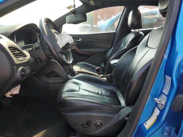 1C3CDFEB9GD680857 - 2016 DODGE DART GT BLUE photo 7