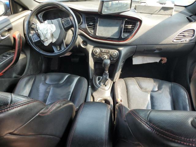 1C3CDFEB9GD680857 - 2016 DODGE DART GT BLUE photo 8