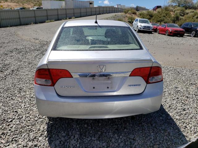 JHMFA36249S016316 - 2009 HONDA CIVIC HYBRID SILVER photo 6