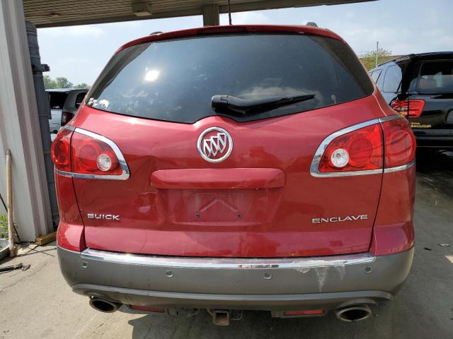 5GAKRCED3CJ117230 - 2012 BUICK ENCLAVE RED photo 6