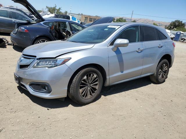 5J8TB4H74JL001735 - 2018 ACURA RDX ADVANCE SILVER photo 1